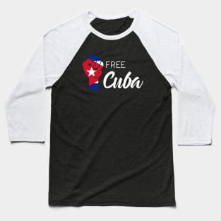 Free Cuba Baseball T-Shirt